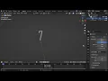 Blender Tutorial Countdown Animation with geometry nodes in blender 3 6