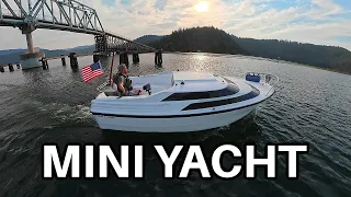 Second Night on my Mini Yacht Boat Camper