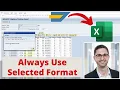 SAP GUI Export Always Use Selected Format Explained How to Disable It