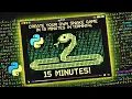 Create Your Own Snake Game in Python in 15 Minutes