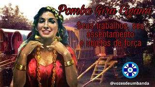 ⭕POMBA GIRA CIGANA💃🍾🍀🗡️ COMO ELA TRABALHA? O QUE POR NO ASSENTAMENTO? @VozesdeUmbanda