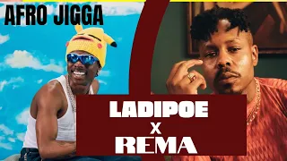 ladipoe afro jigga ft rema official video reaction video 