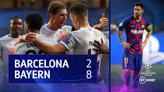 Barcelona Vs Bayern Munich 2 8 Gloriously Chaotic Classic Champions League Highlights 