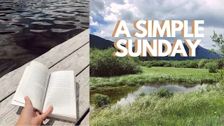 skating around town and grocery haul Banff Canada
