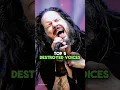 TOP 5 ROCKSTARS DESTROYED THEIR VOICE ON STAGE! #shorts #musichistory #music #musician