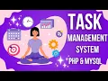 Employee Task Management System using PHP and MySQL V2 0 Final Year Project with Source Code 2025