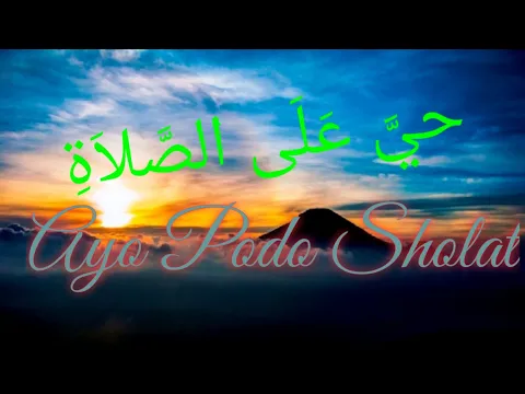 Download MP3 AYO PODO SHOLAT // NASYID JAWA DENGAN LIRIK