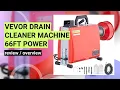 Review VEVOR 66FT Electric Drain Cleaner Machine - Is It Worth It