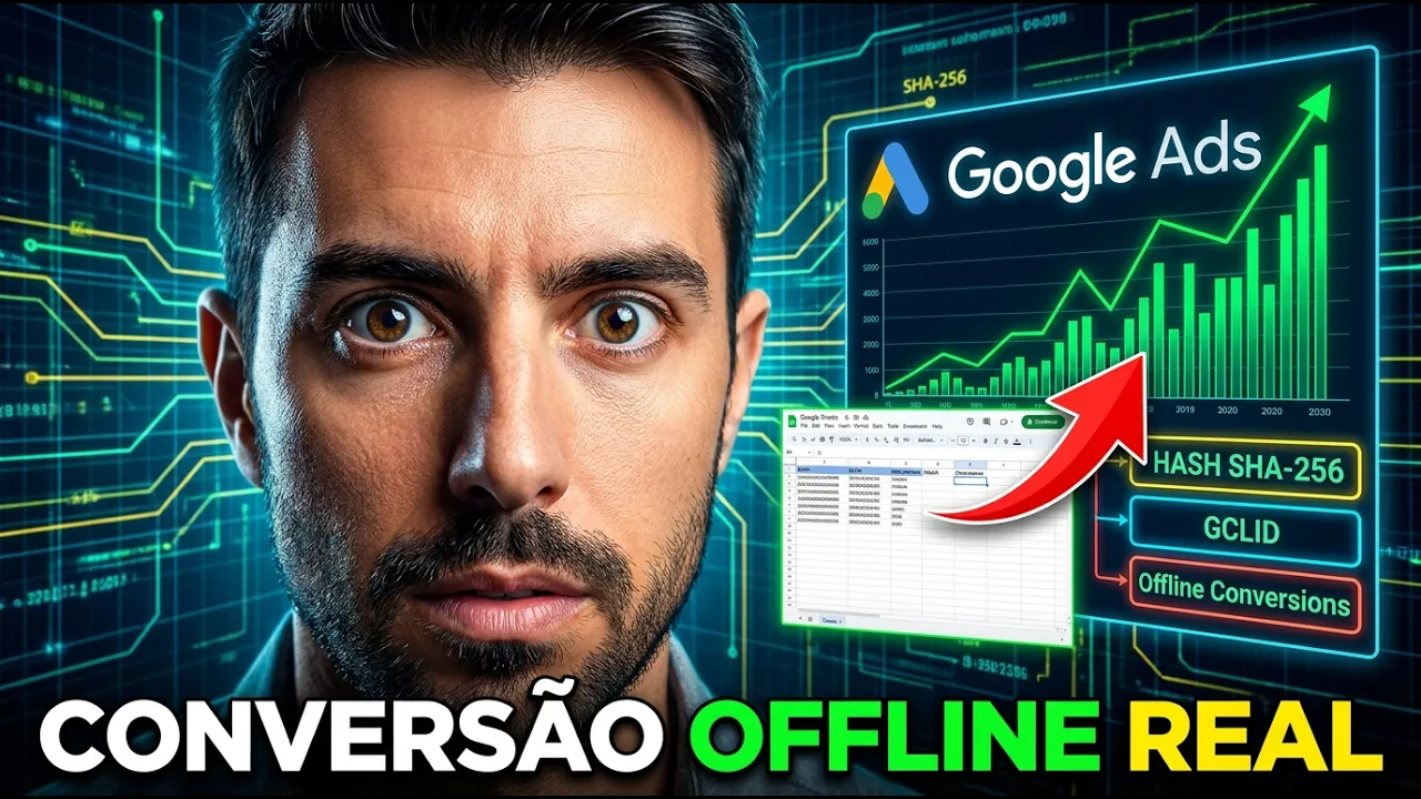 Conversões Offline Google Ads: Guia Atualizado + Planilha e Script GRÁTIS [2025]