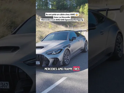 Ce constructeur se lâche un peu Trop 👉 Mercedes CLE AMG 646 ch V8 Biturbo #voiture #amg #automobile