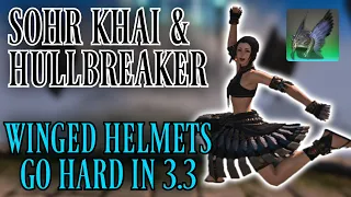 Winged Helmets and more good Glam Pieces - Sohr Khai Hullbreaker Isle Hard Sets FFXIV Patch 3 3