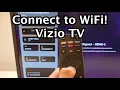 Vizio Smart TV How to Connect to WiFi