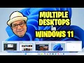 Boost Productivity with Multiple Windows Desktops - Virtual Desktops