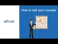 How to sell your courses in eFront