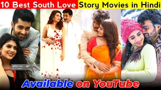 top 10 best south love story movie in hindi dubbed available on youtube best romantic movies