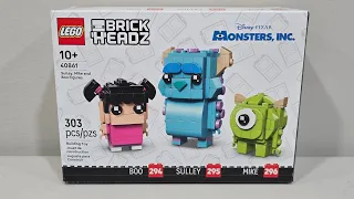 Lego BrickHeadz Disney Pixar Monsters Inc. Set 40861 Review!