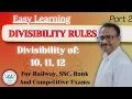 Master Divisibility Rules for 10 11 12 in Minutes Fast Math - Divisibility Rules Part