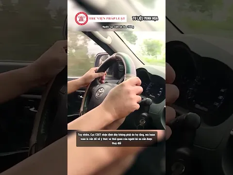 Nháy đèn, xin vượt nhưng xe trước vẫn không nhường: Cục CSGT lý giải nguyên do | THƯ VIỆN PHÁP LUẬT
