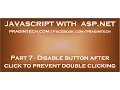 Disable ASP NET button after click to prevent double clicking
