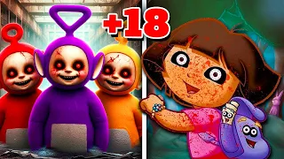 رسائل مخفية موجودة في الكرتون 