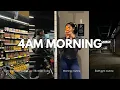 4AM Morning Routine Productive Mornings Gym Routine Healthy Habits Chit Chat