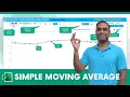 Simple Moving Average Excel Template