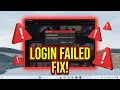 Fix Cannot Enter Game And Login Failed Connection Error In