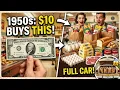 What a 10 Bill Actually Bought You in 1950s America
