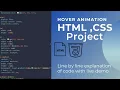 Gradient Border Hover Effect tutorial with HTML and CSS only