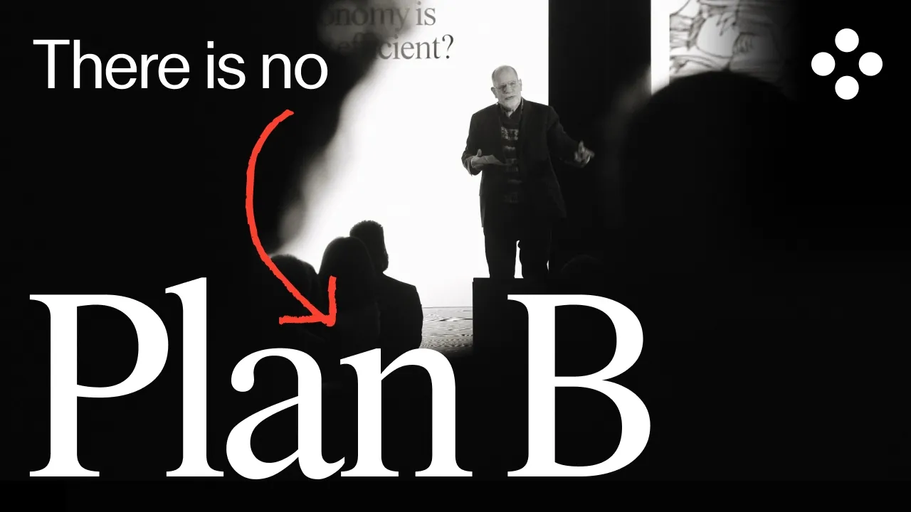 Tyler Cowen speaking in Sana video thumbnail for How AI makes initiative beat intelligence