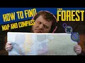 How To Find The Map and Compass - The Forest