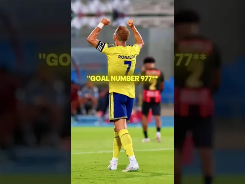 Ronaldo's First Goal After The 2026 WC....🏆