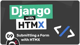 Django with HTMX Tutorial - Submitting the Form with HTMX