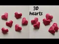 Lagu Origami easy 3D heart / Inflatable heart / fingers360