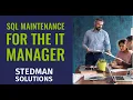 SQL Server Maintenance for IT Managers