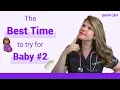 When To Get Pregnant Again Second Pregnancy