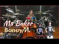 Download Lagu Boney M - Ma Baker - Bobby Farrell | Drum \u0026 Percussion cover by Kalonica Nicx