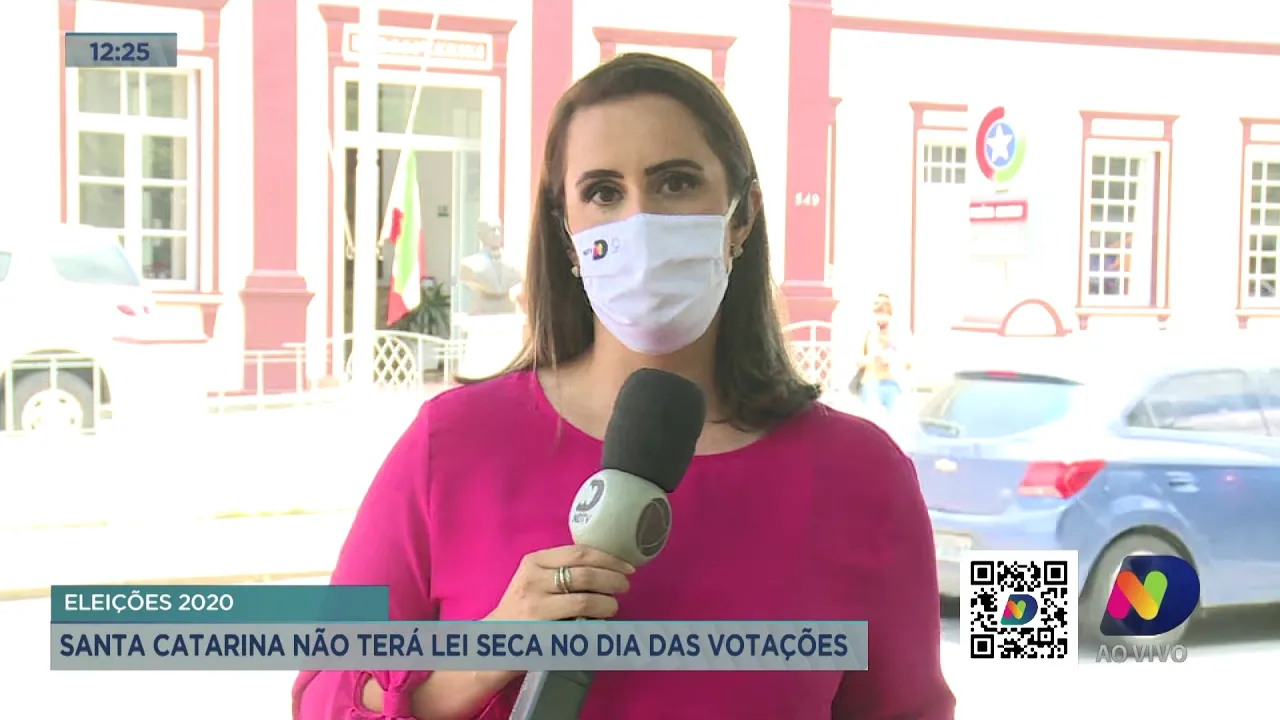 Eleições 2020: Santa Catarina não terá lei seca no dia das votações