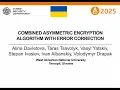 Combined Asymmetric Encryption Algorithm with Error Correction - ACIT 25