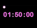 110 minute timer countdown 110 minute timer