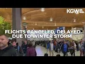 Long TSA lines canceled flights plague PDX amid winter storm