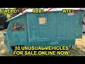 ONCE AGAIN IT S WEIRD VEHICLES WEDNESDAY Odd Vehicles for Sale Online - Links to Ads Below