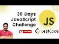 Announcement - 30 Days of JavaScript Challenge LeetCode