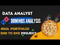 Data Analyst Portfolio Project - Dominos Data Analysis Project using SQL