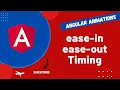 33 How to use Timing Functions like ease-in ease-out cubic Beizer in Angular animations - Angular16