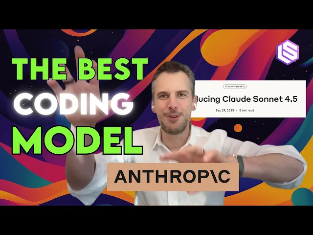 Thumbnail for Claude Sonnet 4.5 and Anthropic's Roadmap for Agents and Developers