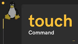 Linux touch Command Hindi