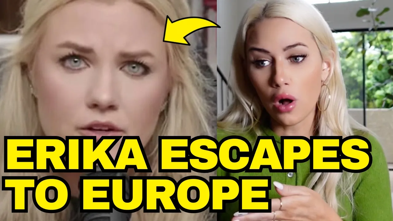 🚨 Erika Kirk FLEES to Belfast While Allegations EXPLODE at Home