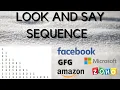 Look and Say Sequence Count and Say White Board Explaination Code Explaination Leetcode