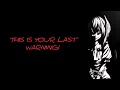 Nightcore / This Is Your Last Warning ( SCP Remix )